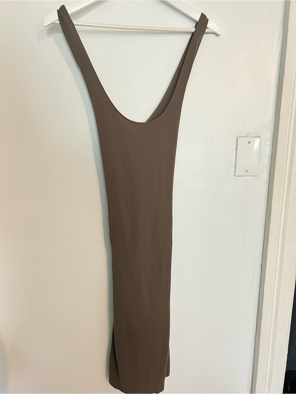 Authentic vintage piece by KORS by Michael Kors - Brown Cross-Back Dress Size 8